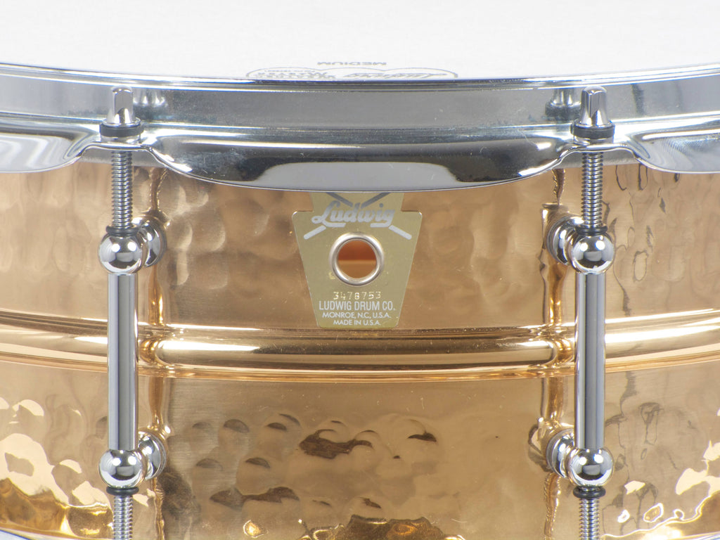 Hammered Bronze Snare with Tube Lugs E550716