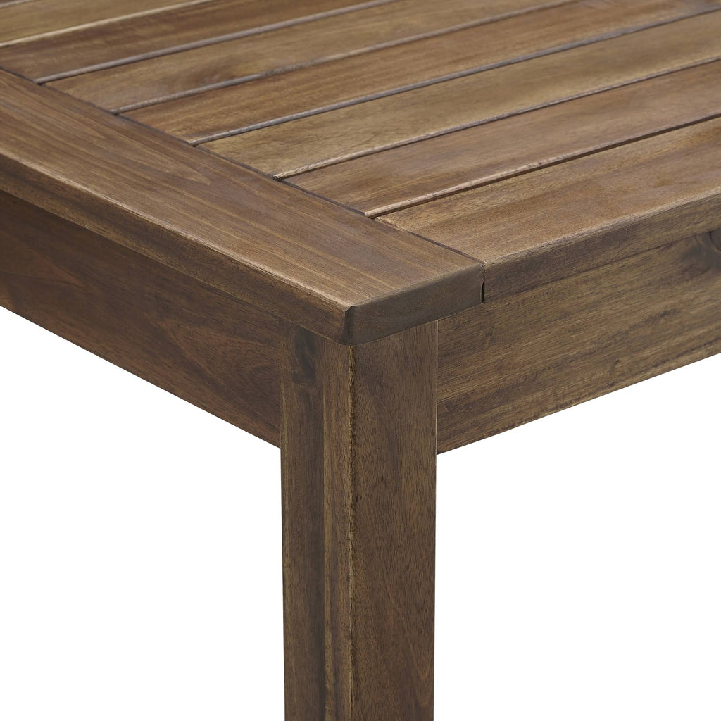3-Piece Acacia Counter Height Dining Group Dark Brown B9460