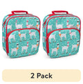 (2 pack) Insulated Lunch Box Tote with Snack Pocket and Water Bottle Holder Z62326