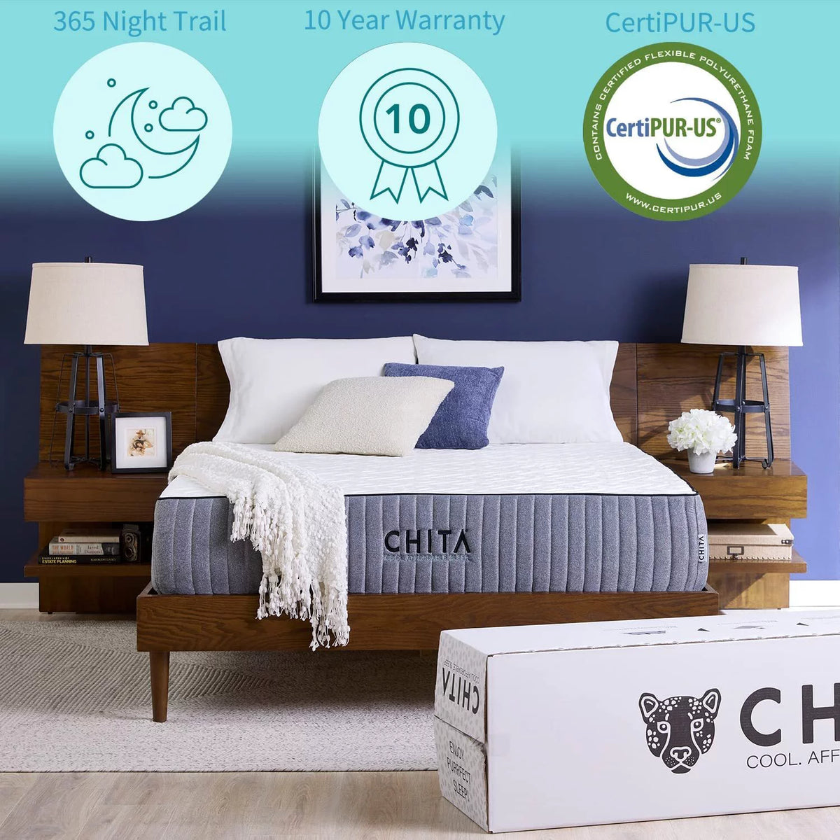 12 inch Gel Memory Foam Mattress Twin Size P500283