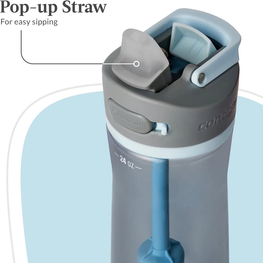 24 oz Plastic Filter Water Bottle I125