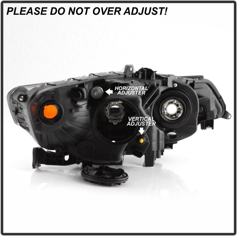 2009-2014 Acura TSX Headlight Headlamp Driver Side P24297