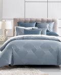 400 Thread Count Pima Cotton Full/Queen Duvet Cover Blue L799480