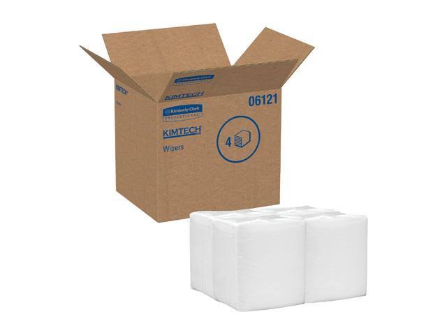 1/4 Fold White Wipers, 100/Box, 4/Carton L218