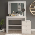 White Painted Vanity Table U327885