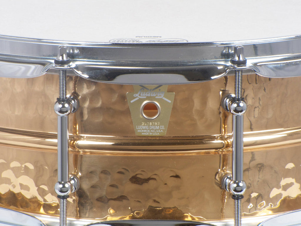 Hammered Bronze Snare with Tube Lugs E550716