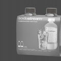1 Liter Black Carbonating Bottles, 2 Count R984