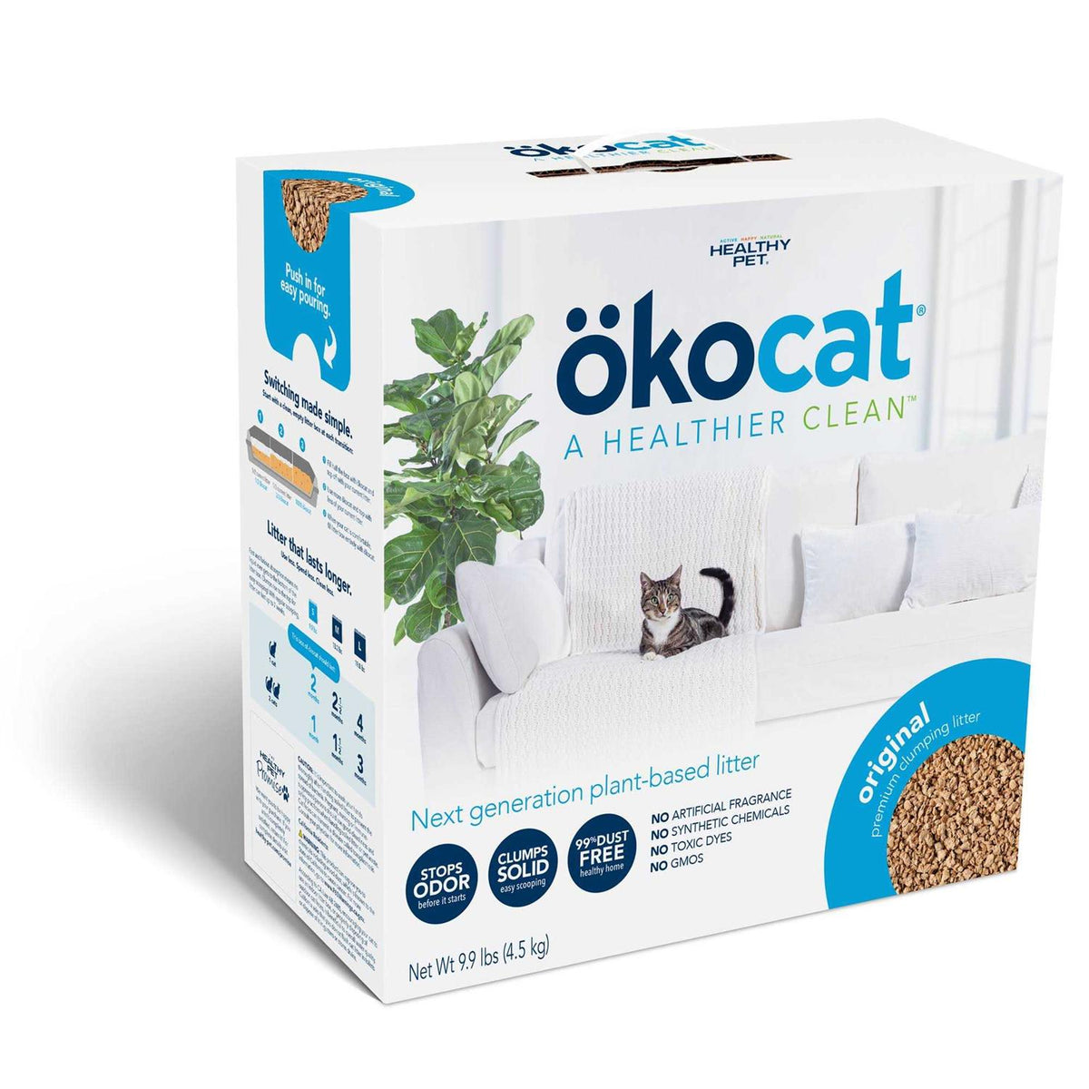 Original Clumping Wood Cat Litter S60714