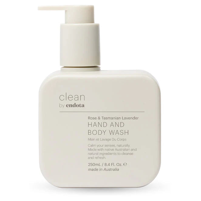 Rose & Tasmanian Lavender Hand & Body Wash 250ml V994