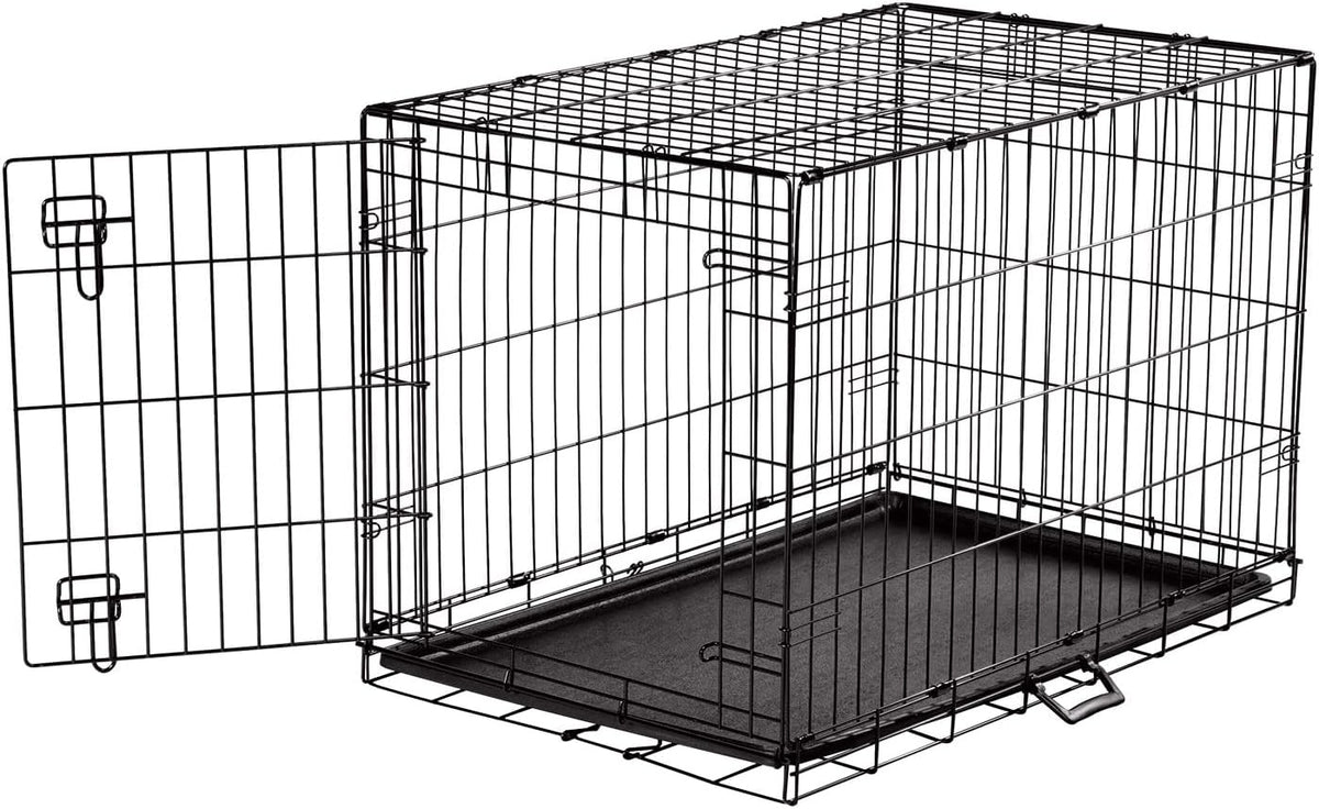 Black Medium-Large Dog Crate L2880