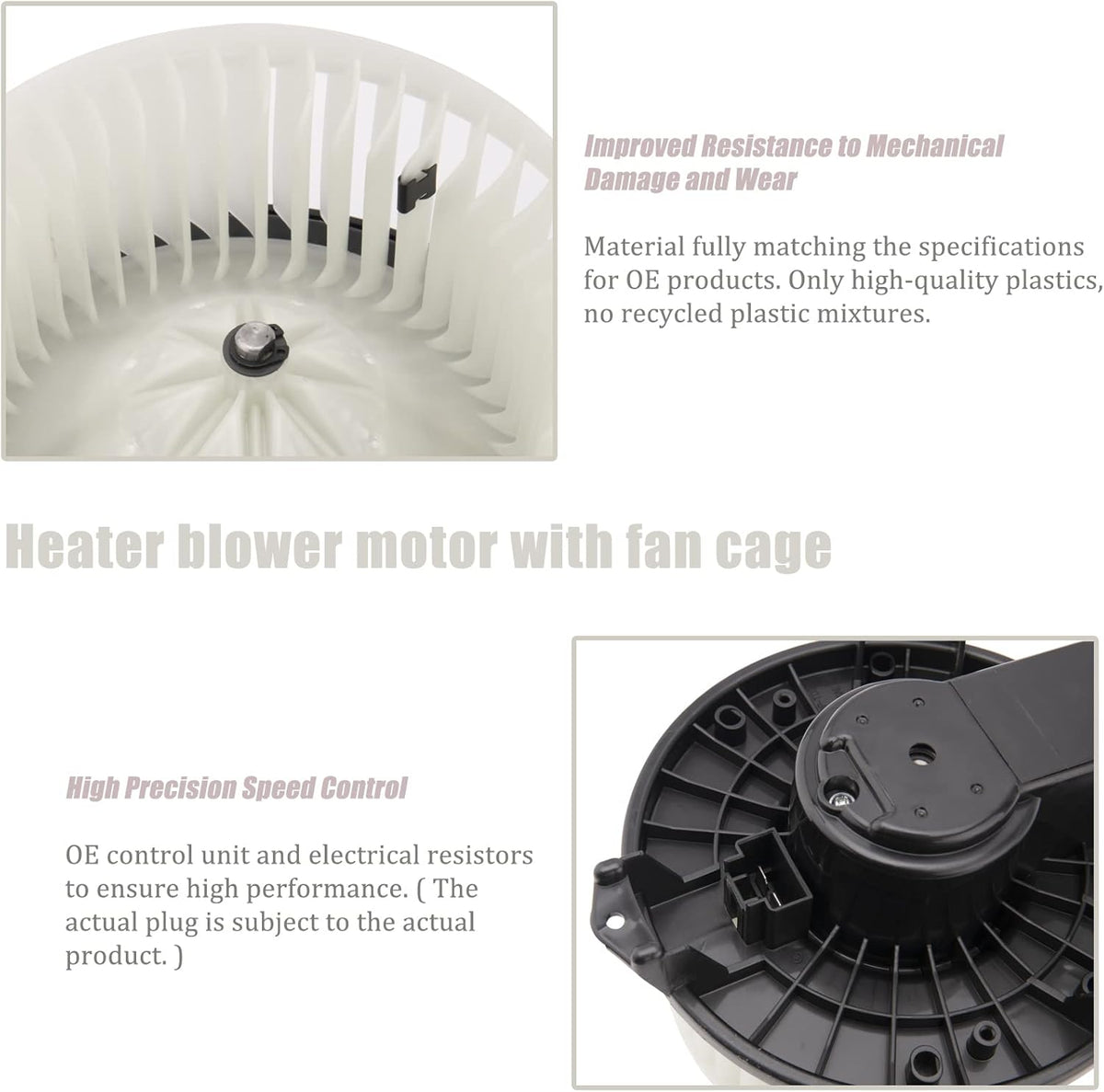 Blower Motor with Fan Cage C3608