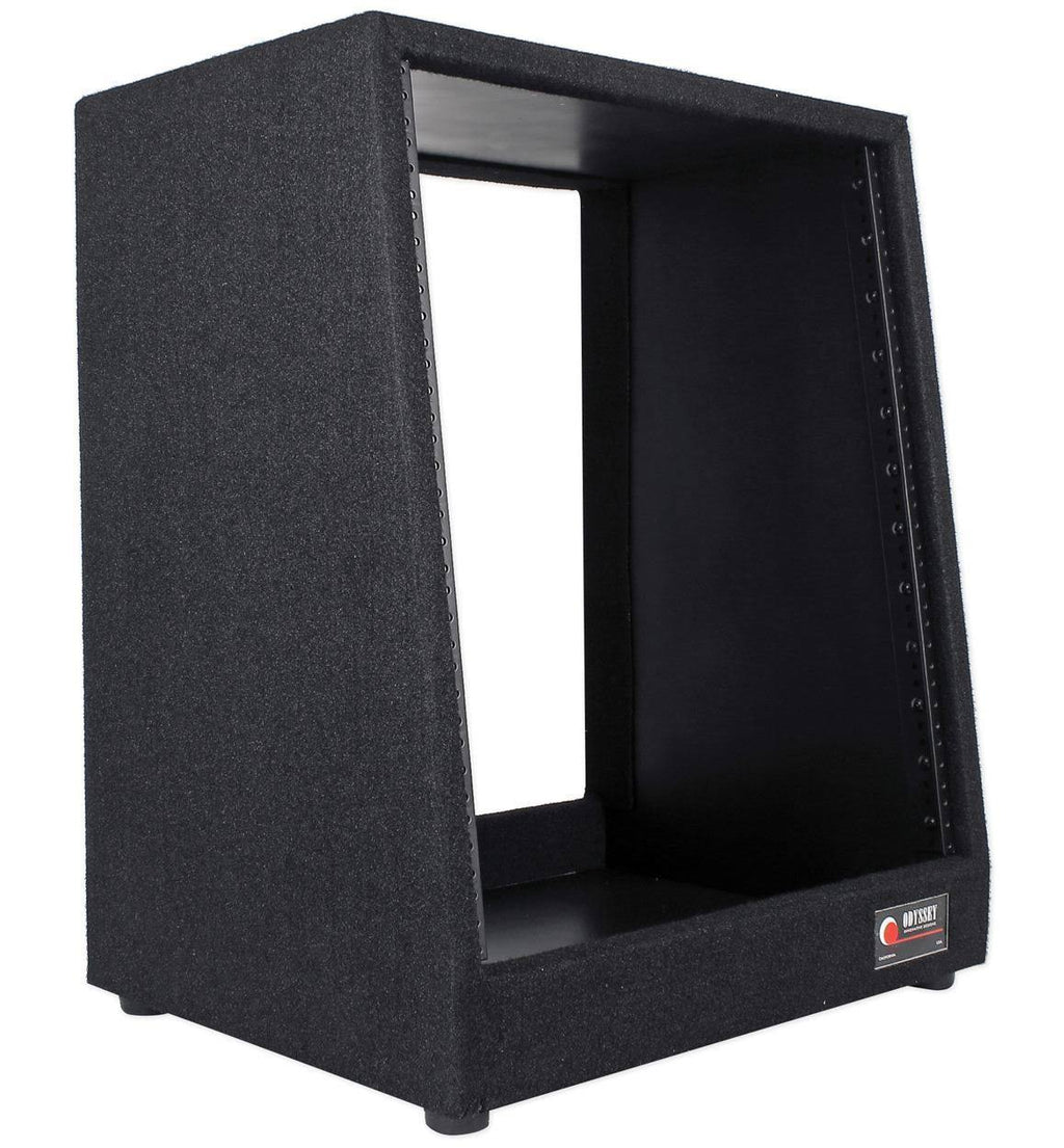 Black Angled Open Back Studio Rack V848535