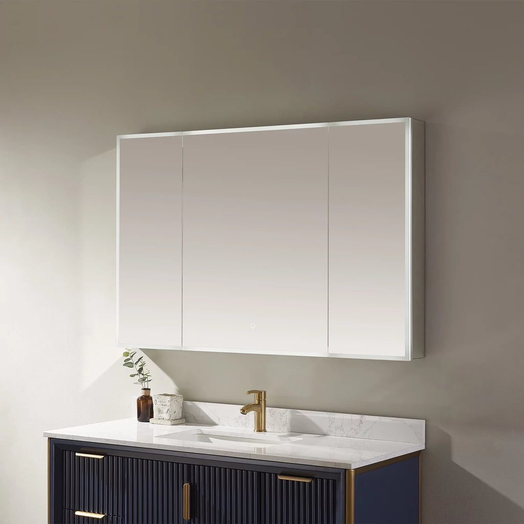48" Rectangle Frameless LED Medicine Cabinet P289333