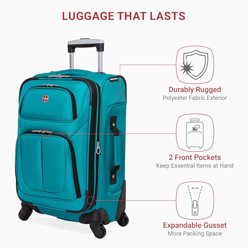 Black Softside Expandable Luggage, Checked-Large 29-Inch T2447