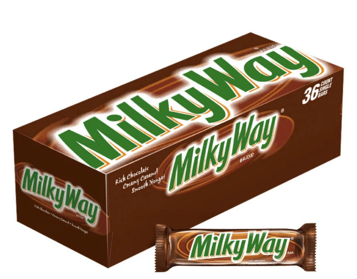 Milk Chocolate Candy Bars 1.84-Ounce 36-Count Box N552322