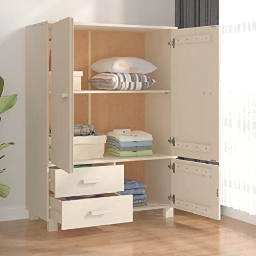 Solid Wood Pine Wardrobe P448