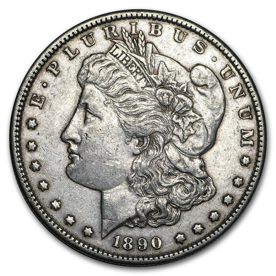1890-S Morgan Dollar XF Q38242