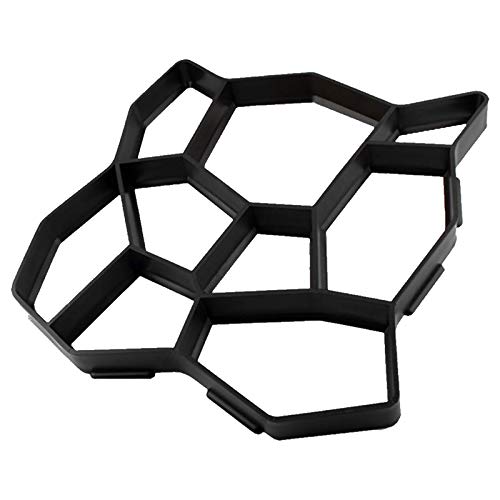 2 Packs 18.9 x 18.9 x 1.8 inch Concrete Stepping Stone Mold Y5171