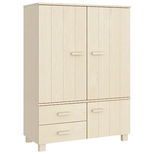 Solid Wood Pine Wardrobe P448