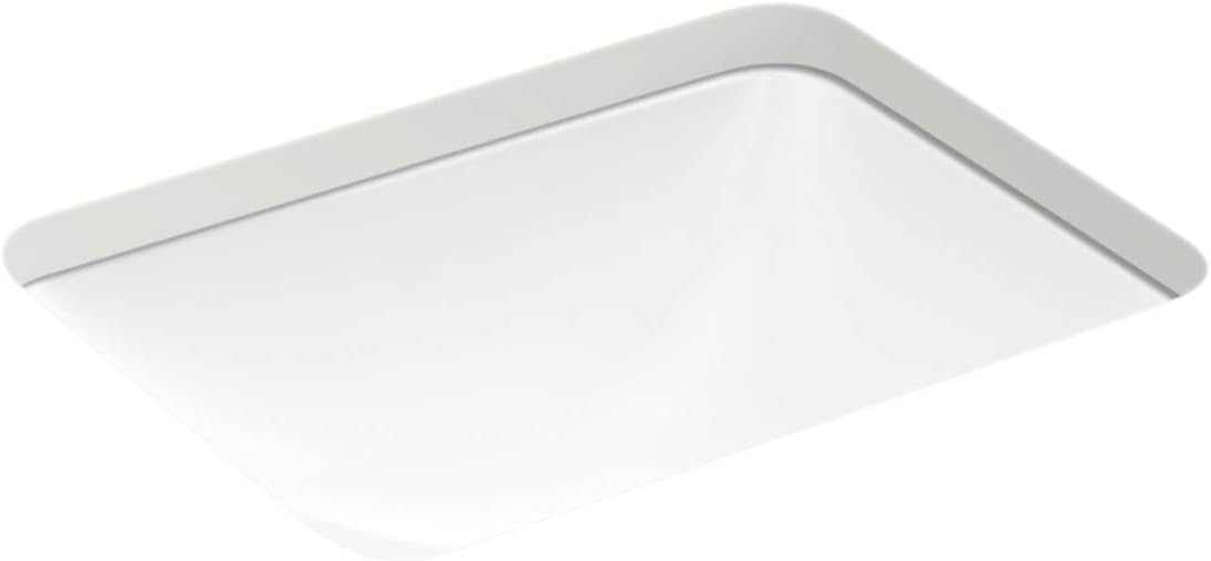 White Under-Mount Bathroom Sink E8705