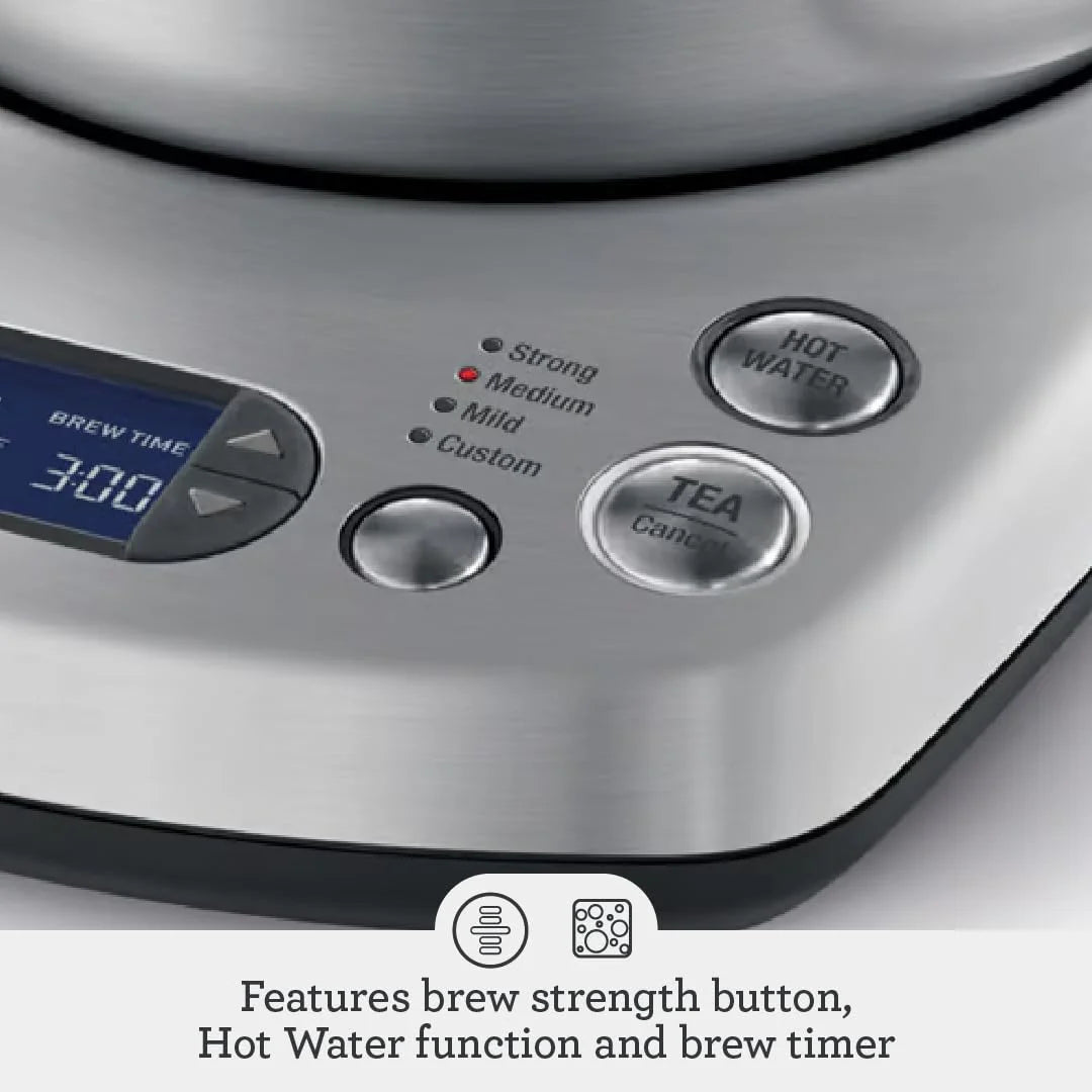 Brushed Stainless Steel Tea Maker N17803