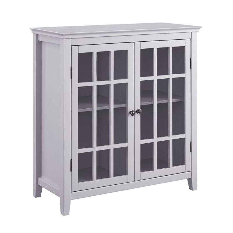 Double Door Cabinet in Gray J202