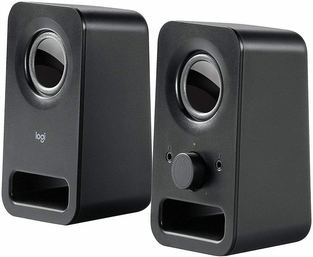 Black Wired Computer Speakers K395043