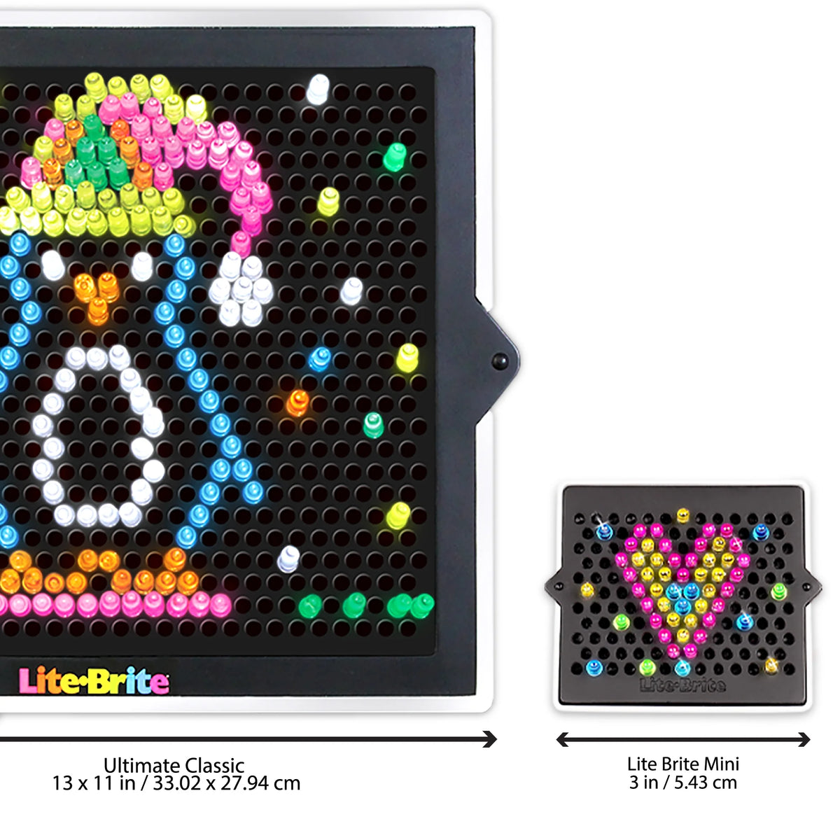 Mini 3.5" Includes 4 Templates and 80 Colored Pegs Z22133