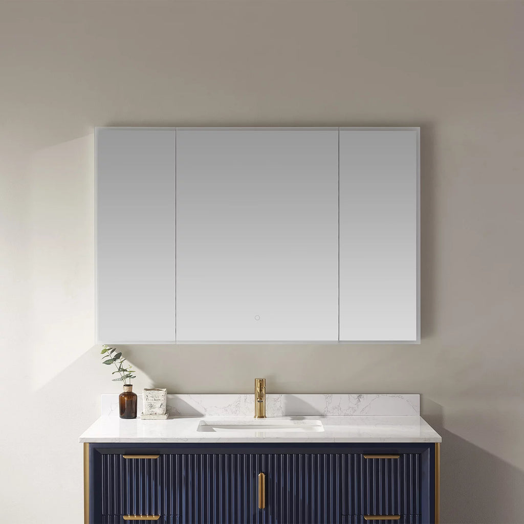 48" Rectangle Frameless LED Medicine Cabinet P289333