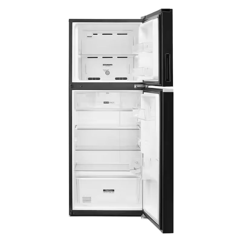 Black Counter Depth Top Freezer Refrigerator L1045