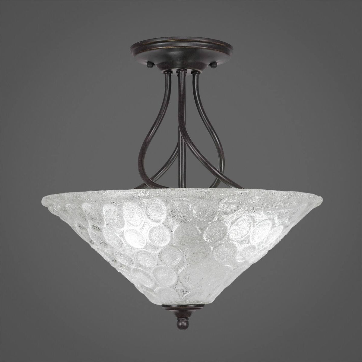 Three Light Semi-Flush Mount B721476
