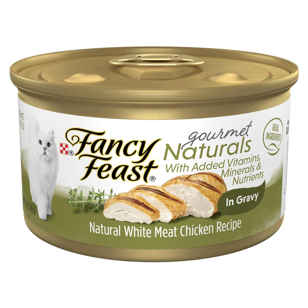 White Meat Chicken Recipe in Gravy Wet Cat Food E5838
