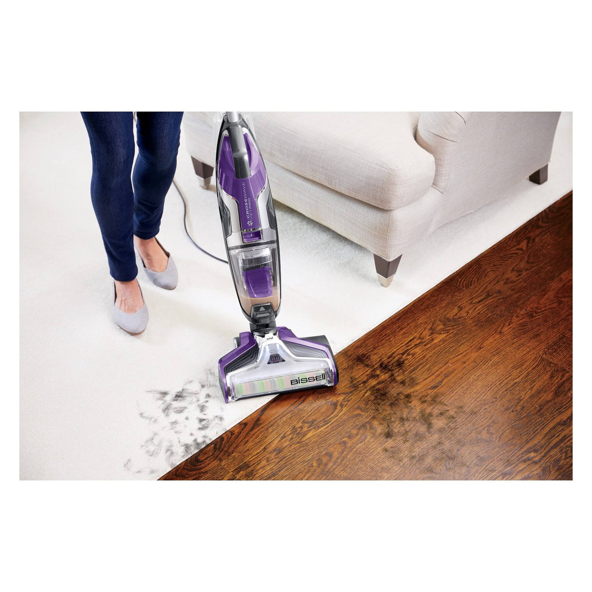 Upright Floor Cleaner with Pleated Filter V185715