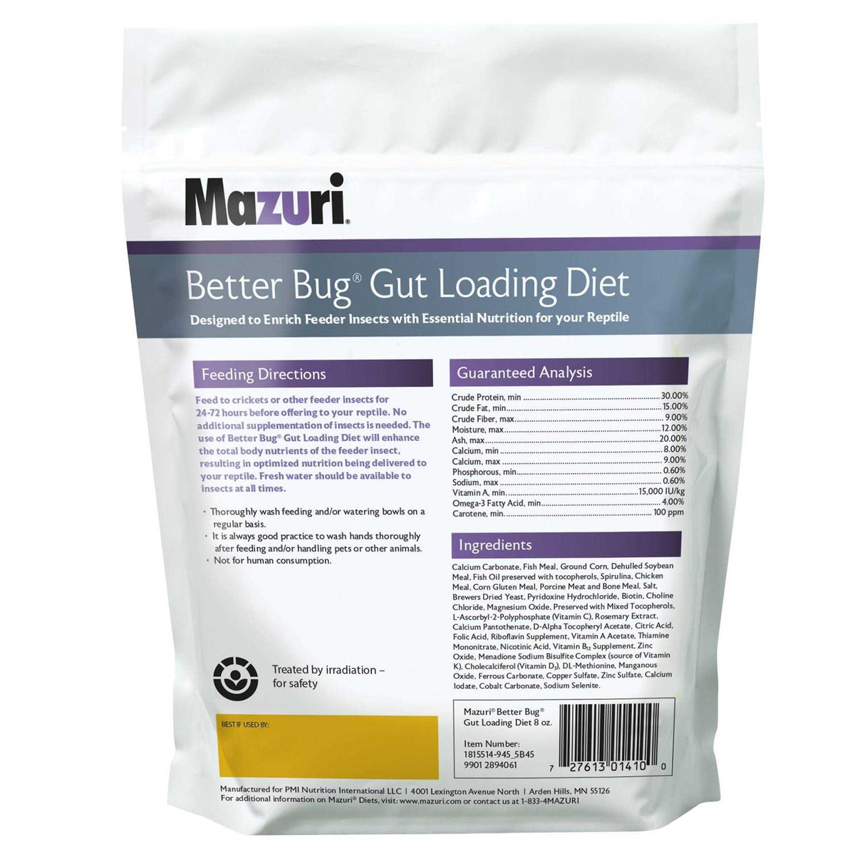 Bug Gut Loading Diet N818884