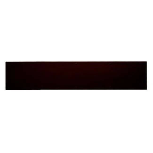 6 x 30 in. Satin Black Kick Plate J62843