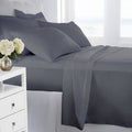 King Grey Microfiber Sheet Set S69138