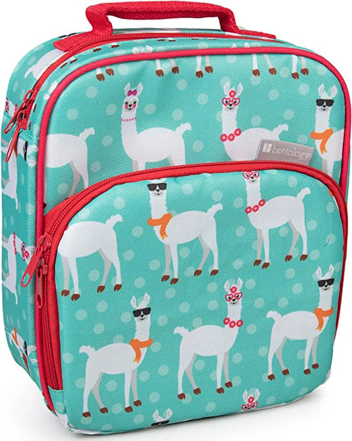 (2 pack) Insulated Lunch Box Tote with Snack Pocket and Water Bottle Holder Z62326