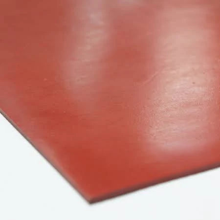 Red SBR Sheet 1/16 x 22 in x 3 ft W x 16 ft L D8787