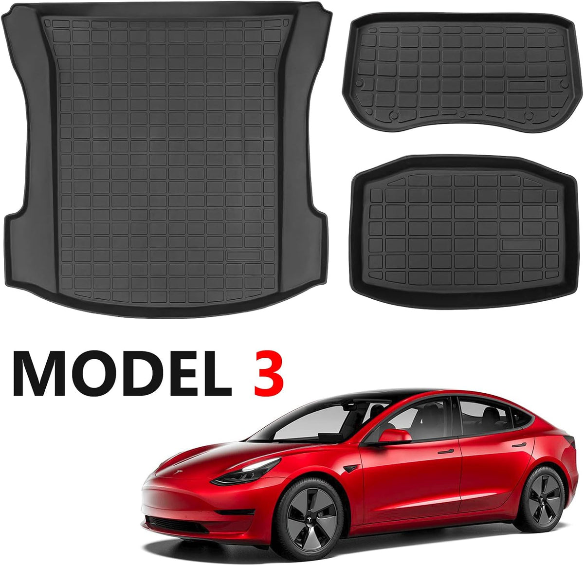 TPE Cargo Liner Trunk Mat for Tesla Model 3 B344082