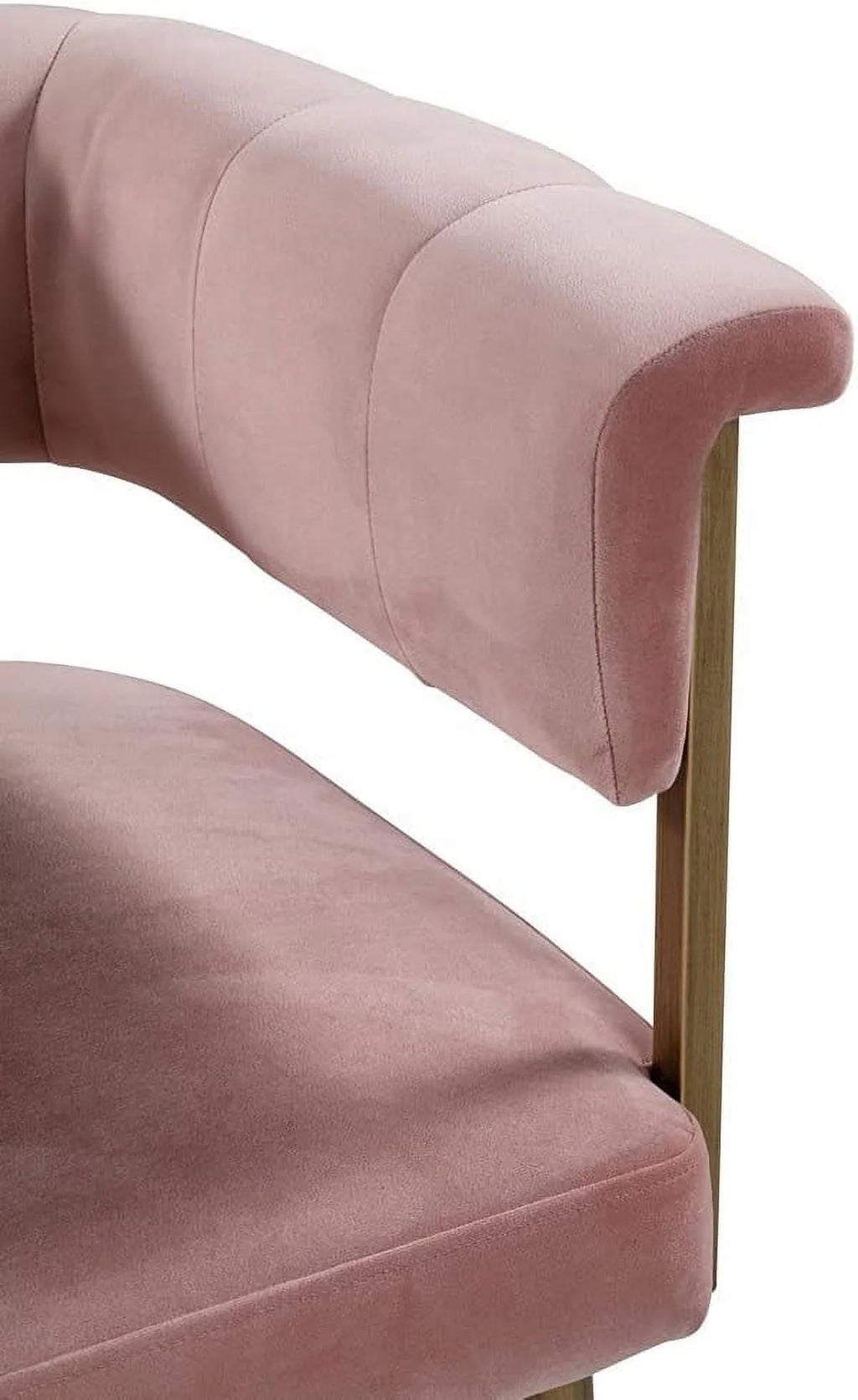 Blush Velvet Upholstered Barstool G87778