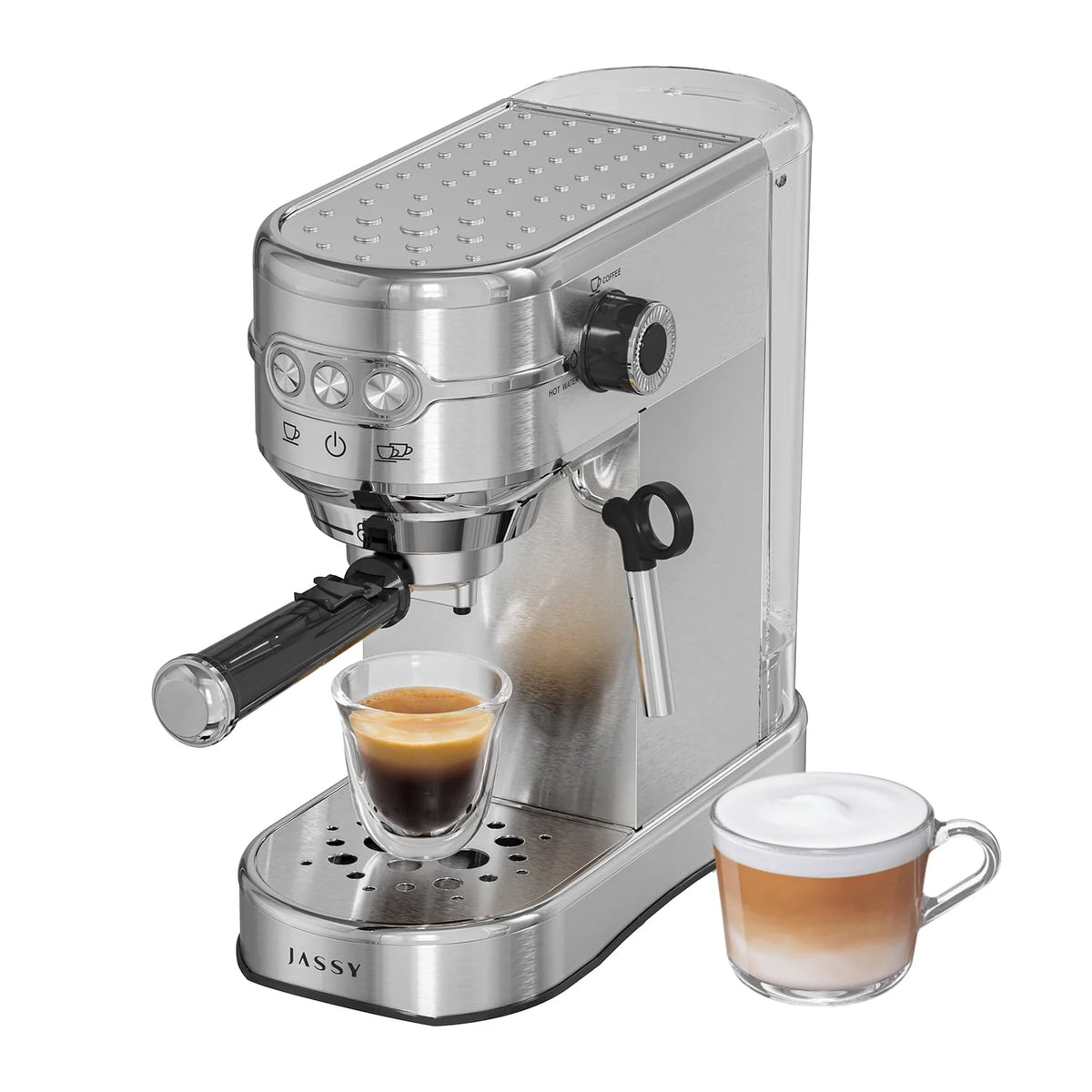 20 Bar Espresso Coffee Maker with Milk Frother X7704