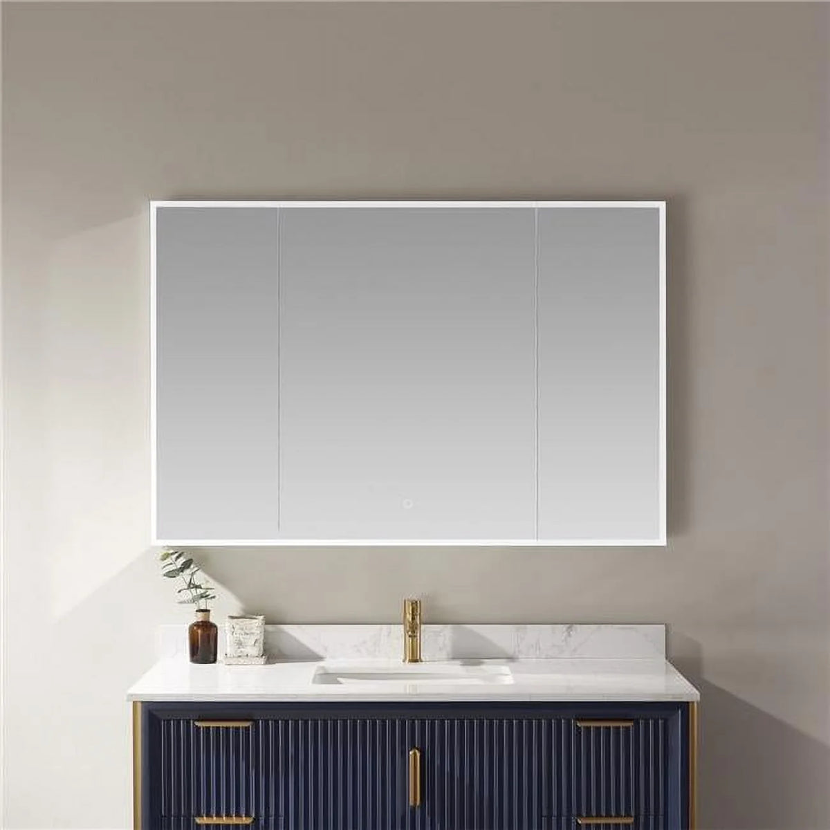 48" Rectangle Frameless LED Medicine Cabinet P289333