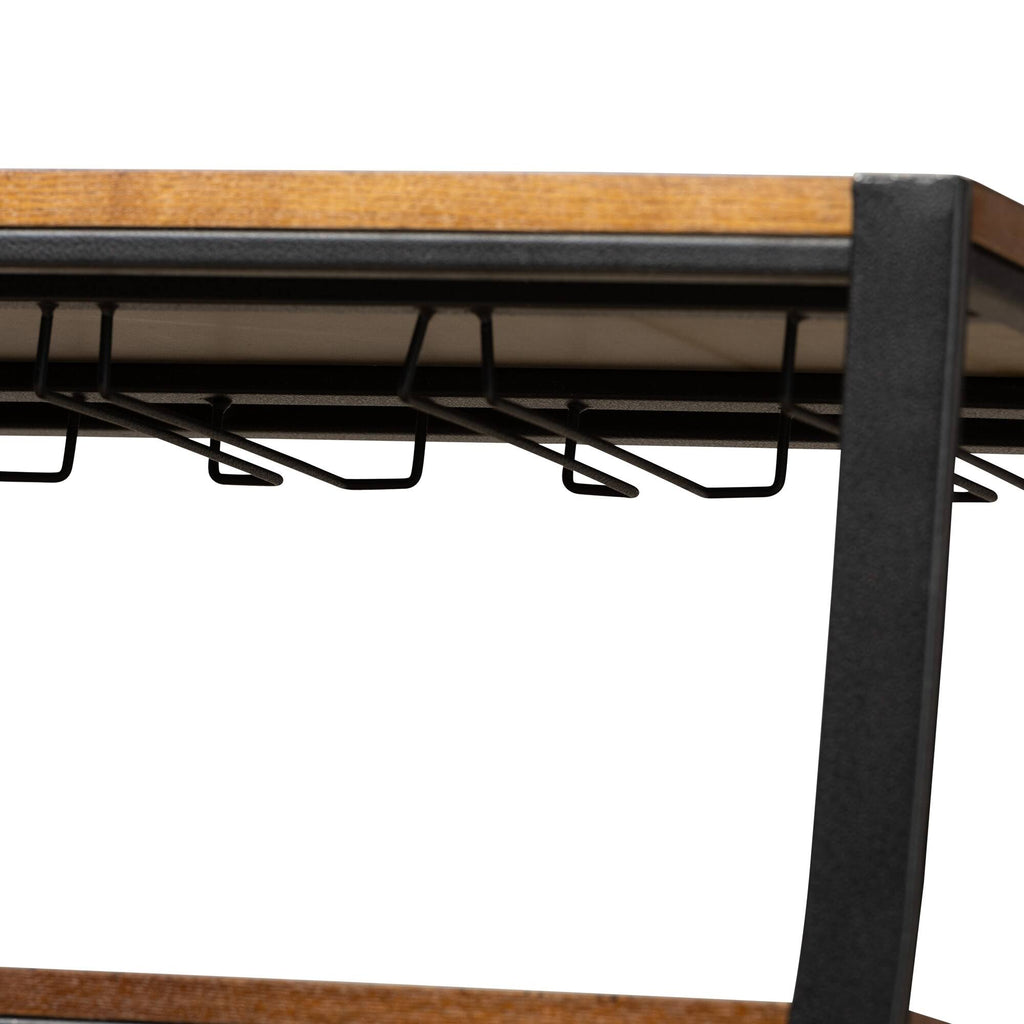 Industrial Dark Brown Cart F717672