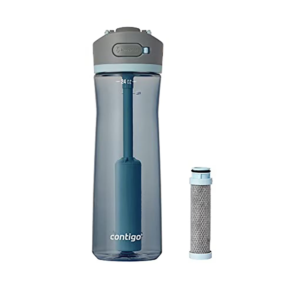 24 oz Plastic Filter Water Bottle I125