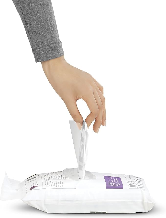 100 Count Drawstring Trash Bags, 30-35 Liter / 8-9 Gallon, White N327