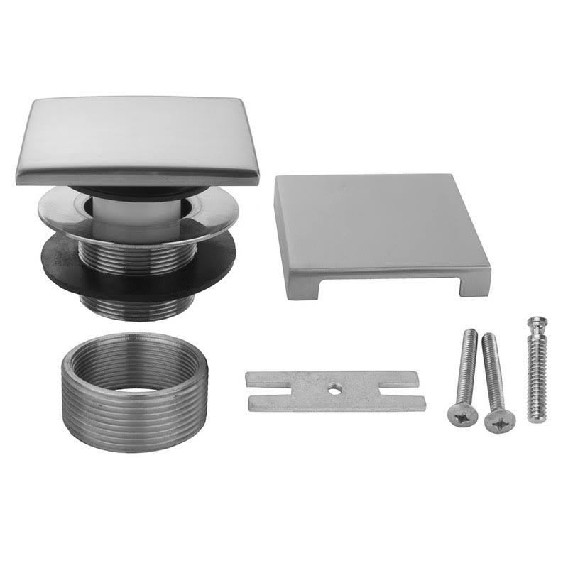 Caramel Bronze Toe Control Drain Strainer with Square Faceplate H338