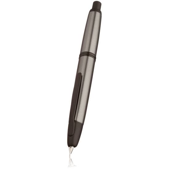 Grey Matt Satin Brass Fountain Pen O5131