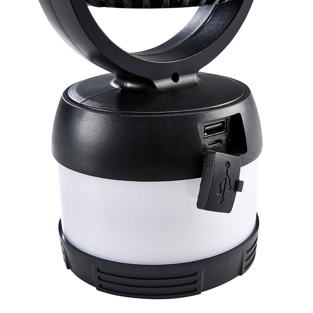 300 Lumen LED Rechargeable 3-in-1 Lantern, Fan, and Power Bank Y779