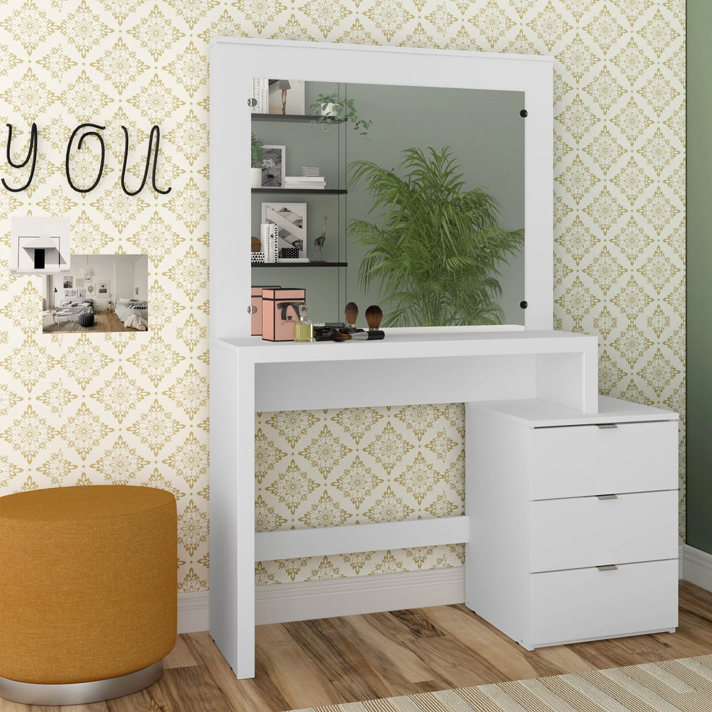 White Painted Vanity Table U327885