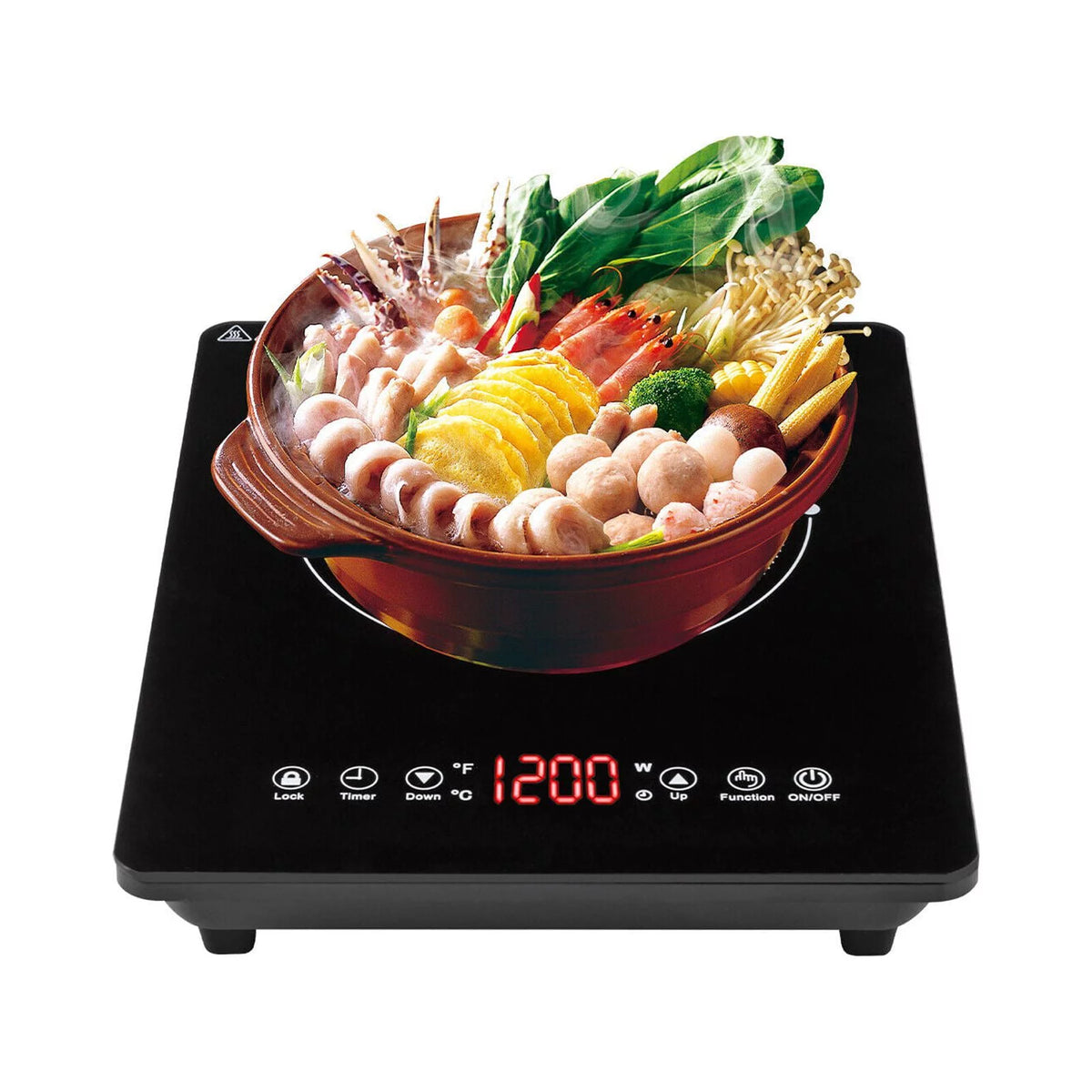 1800W Portable Electric Induction Cooktop F3281